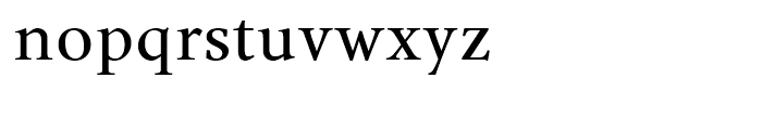 Lectio Regular Font LOWERCASE