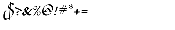Legende Regular Font OTHER CHARS