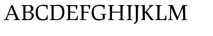 Leipziger Antiqua Regular Font UPPERCASE
