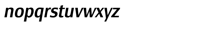 Lesmore Condensed Medium Italic Font LOWERCASE