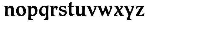 Letraset Romic Medium Font LOWERCASE