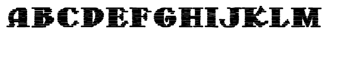 Letterstitch Bold Font LOWERCASE