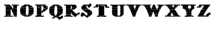Letterstitch Bold Font LOWERCASE