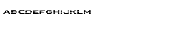 Letterstitch Plain Bold Font LOWERCASE