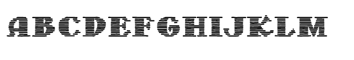 Letterstitch Regular Font LOWERCASE