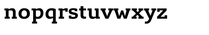 Lev Serif Bold Font LOWERCASE