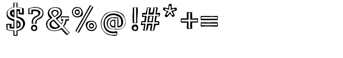 Lev Serif Handcut Font OTHER CHARS