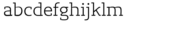 Lev Serif Light Font LOWERCASE