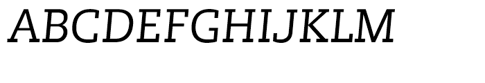 Lev Serif Regular Italic Font UPPERCASE