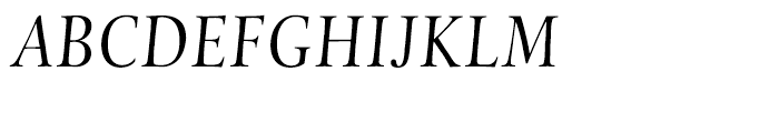 Levato Italic Font UPPERCASE