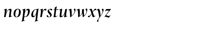 Levato Medium Italic Font LOWERCASE