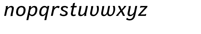 Levnam Italic Font LOWERCASE