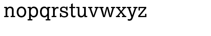 Lexia Regular Font LOWERCASE