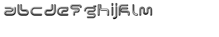 Lexigraph B Font LOWERCASE