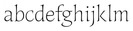 LeBrush Extra Light Font LOWERCASE