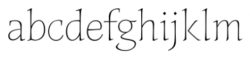 LeBrush Thin Font LOWERCASE