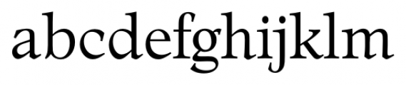 Leamington Serial Light Font LOWERCASE