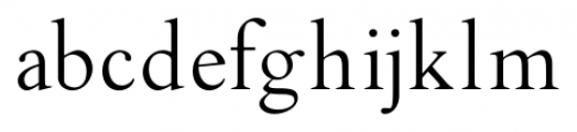 Lecharin Regular Font LOWERCASE