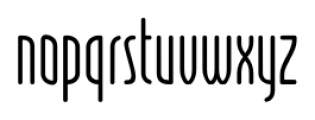 Leftheria Rounded Light Font LOWERCASE