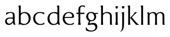 Legan Regular Font LOWERCASE