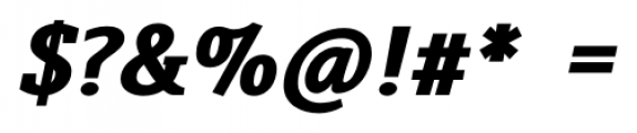 Lenga Black Ultra Italic Font OTHER CHARS
