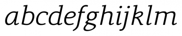 Lenga Light Light Italic Font LOWERCASE