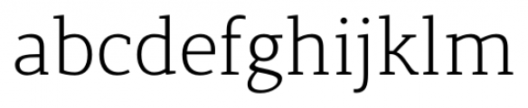 Lenga Light Thin Font LOWERCASE