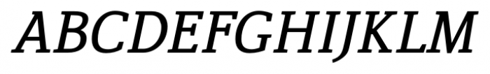 Lenga Regular Bold Italic Font UPPERCASE
