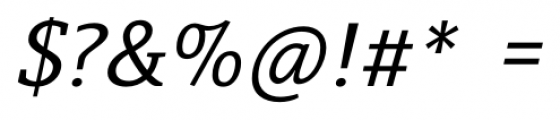 Lenga Regular Italic Font OTHER CHARS