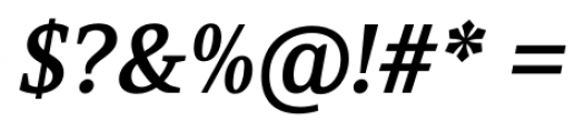 Leo Medium Italic Font OTHER CHARS