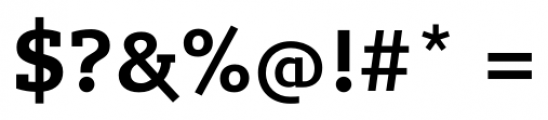 Lev Serif Bold Font OTHER CHARS