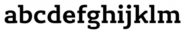 Lev Serif Bold Font LOWERCASE
