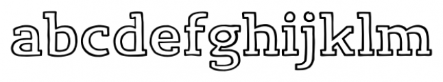 Lev Serif Handline Font LOWERCASE