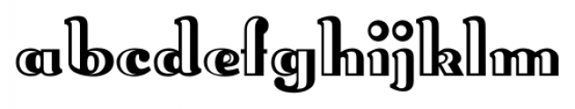 Lexington Handtooled Regular Font LOWERCASE