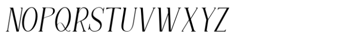 LE Buffec Italic Font UPPERCASE