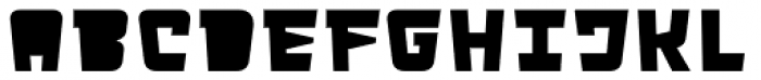 LECO 1983 Blind Font LOWERCASE