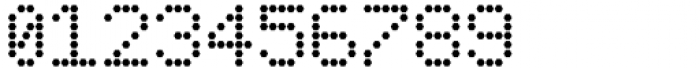 LED pixel H Slab Serif Font OTHER CHARS
