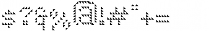 LED pixel SH1 Small Caps Font OTHER CHARS
