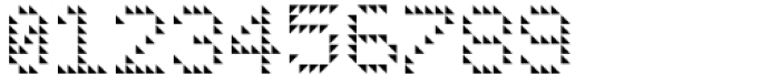 LED pixel Square Half 1 Font OTHER CHARS