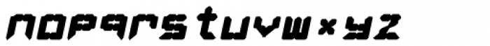 LEa D Lights Bold Italic Font LOWERCASE