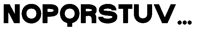 Le Montiel Font LOWERCASE