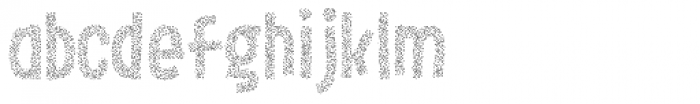 LeOsler Sprinkles Regular Font LOWERCASE