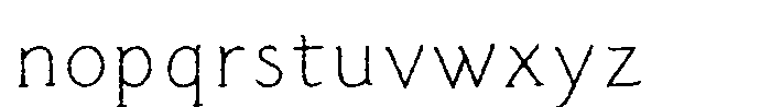 Lead Pencil StdN F Lead Pencil Italic StdN B Font LOWERCASE
