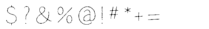 Lead Pencil StdN F Lead Pencil Italic StdN H Font OTHER CHARS