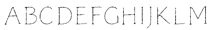 Lead Pencil StdN F Lead Pencil Italic StdN H Font UPPERCASE