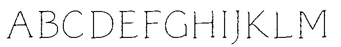 Lead Pencil StdN F Lead Pencil Italic StdN HF Font UPPERCASE
