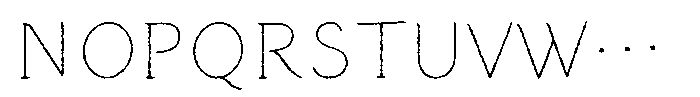 Lead Pencil StdN F Lead Pencil Italic StdN HF Font UPPERCASE