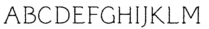 Lead Pencil StdN F Lead Pencil StdN 2 B Font UPPERCASE