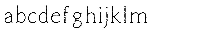 Lead Pencil StdN F Lead Pencil StdN  B FONT
