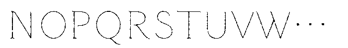 Lead Pencil StdN F Lead Pencil StdN H Font UPPERCASE